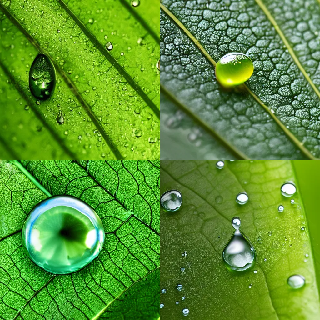 Image similar to Hi res water droplet on a leaf 4k