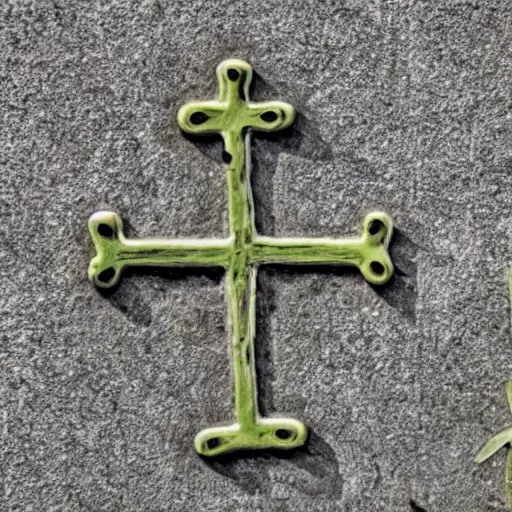 Image similar to christian frog, praying, cross