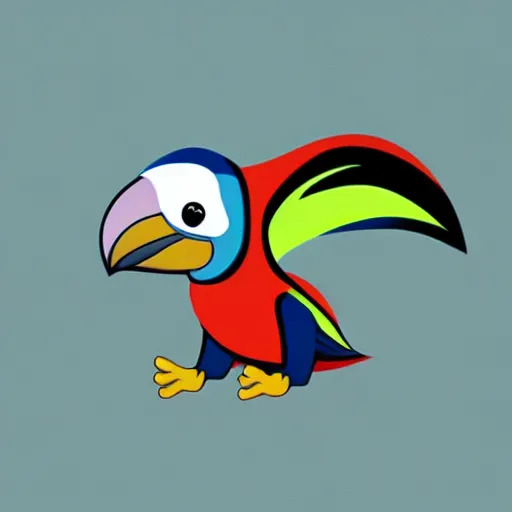 Prompt: funko pop of a toucan