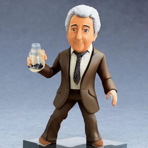 Image similar to an amiibo figure of dustin hoffman