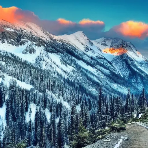 Image similar to beautiful mountain