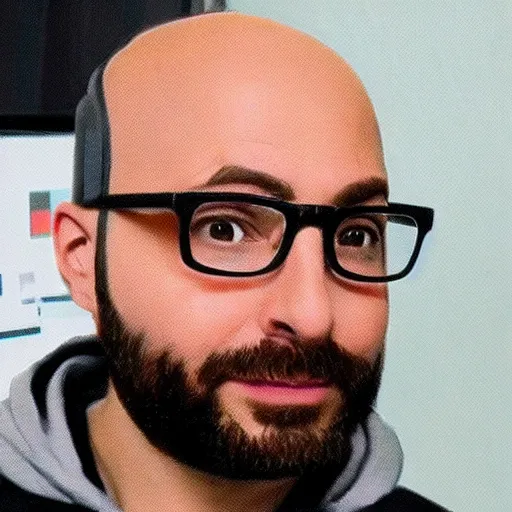 Image similar to vsauce doing a pro gamer move