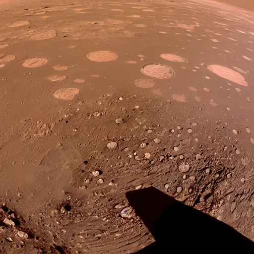 Prompt: astronaut taking a selfie on mars, hd, high detailed,