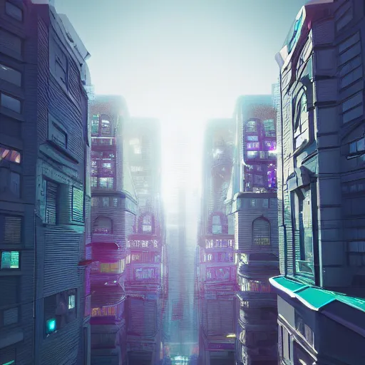 Image similar to a city inside of the human eye,highly detailed, trending on artstation, Beeple style,digital art but as photography