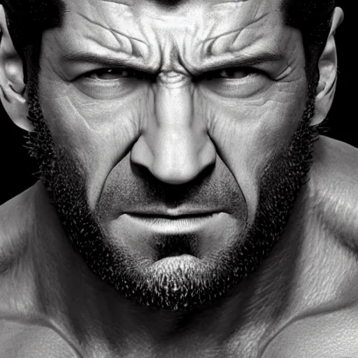 Image similar to Joe bernthal as wolverine 4K quality Super Realistic