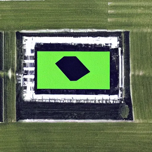 Image similar to kryptonite in a field