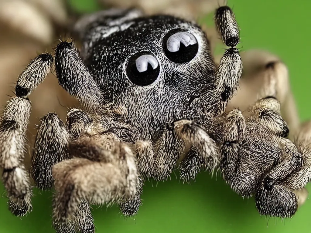 Image similar to close up shots of cute spider