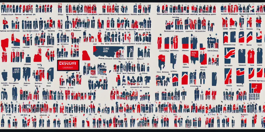 Prompt: british and soviet elections by isotype