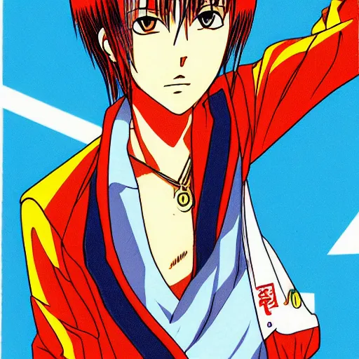 Image similar to Eikichi Onizuka illustration by Fujisawa