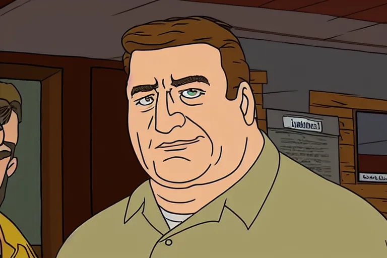 Image similar to john goodman in king of the hill