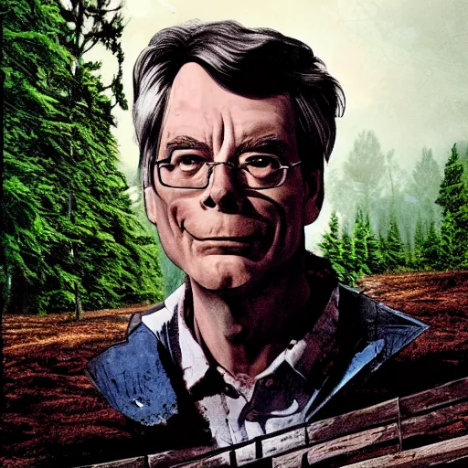 Prompt: a portrait of a character in a scenic environment by Stephen King