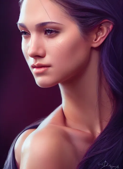 Image similar to photo of a gorgeous young woman in the style of stefan kostic, realistic, coy, sharp focus, 8 k high definition, insanely detailed, intricate, elegant, art by david cronenberg and stanley lau and artgerm