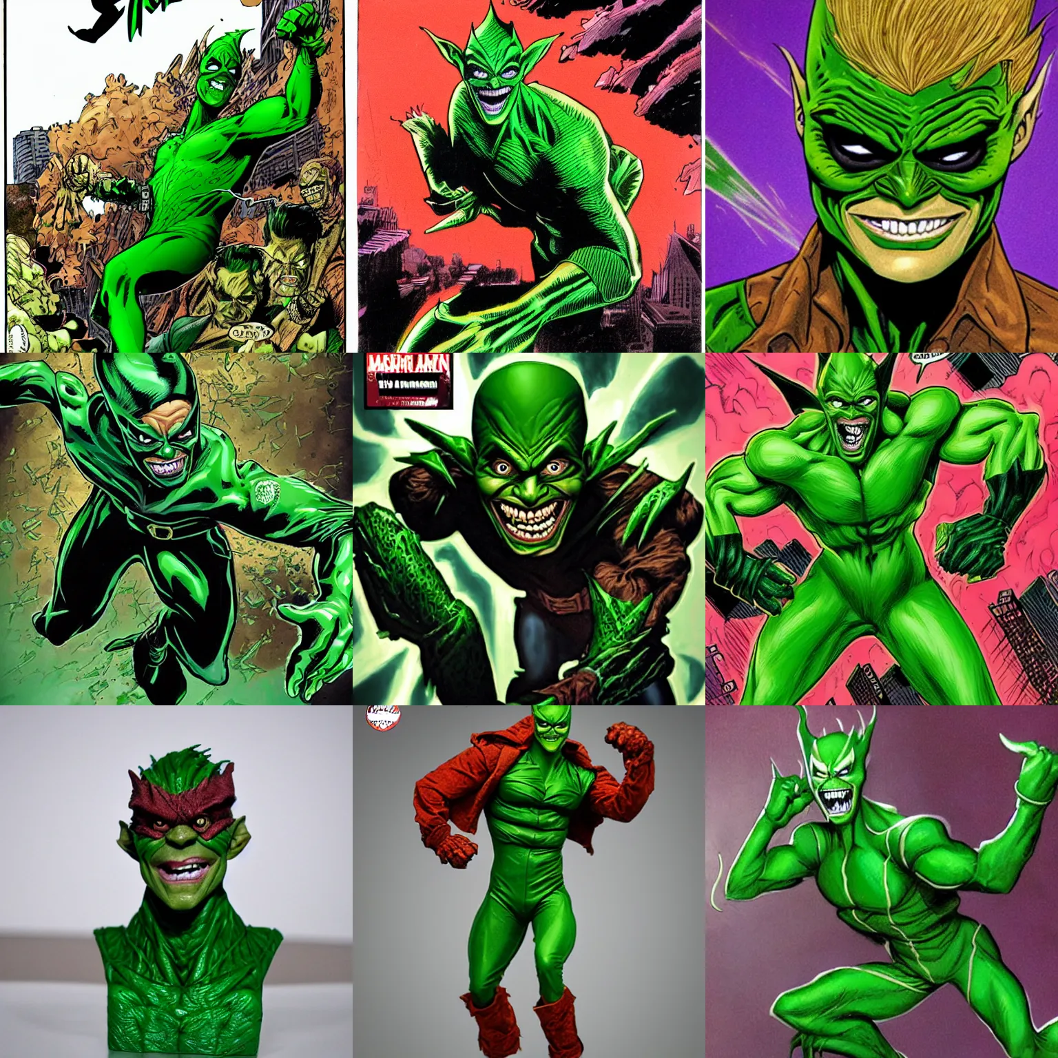 Prompt: The Green Goblin
