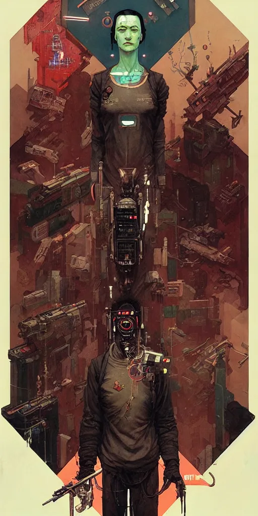 Prompt: cyberpunk propaganda poster by chiara bautista, beksinski and norman rockwell and greg rutkowski weta studio, and lucasfilm