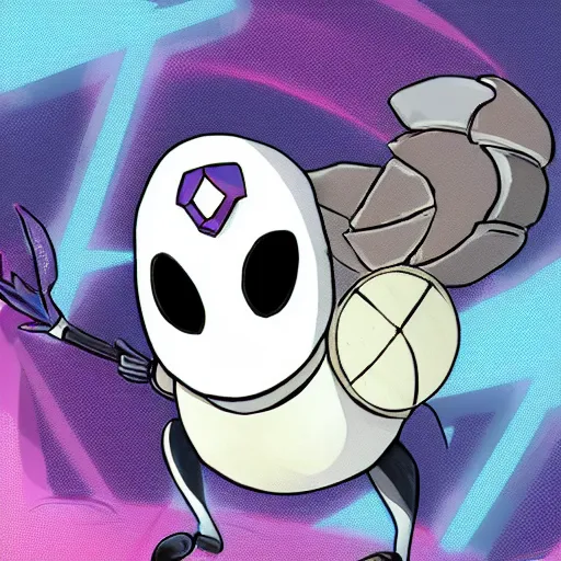 Image similar to hollow knight character, steven universe style, cartoonish