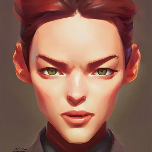 Image similar to face icon stylized minimalist m. a. s. h., loftis, cory behance hd by jesper ejsing, by rhads, makoto shinkai and lois van baarle, ilya kuvshinov, rossdraws global illumination