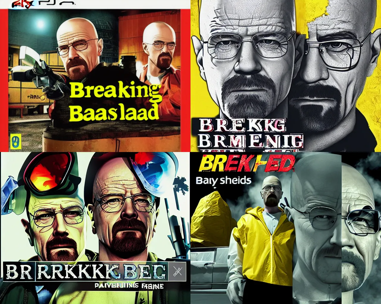 Prompt: Breaking Bad for PlayStation 2