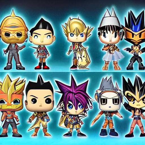 Image similar to yu - gi - oh, funko pop