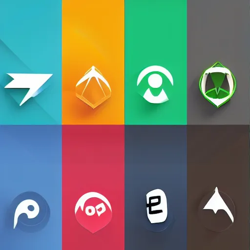 Image similar to arrow 3 d play store app icon material design pixar by rossdraws