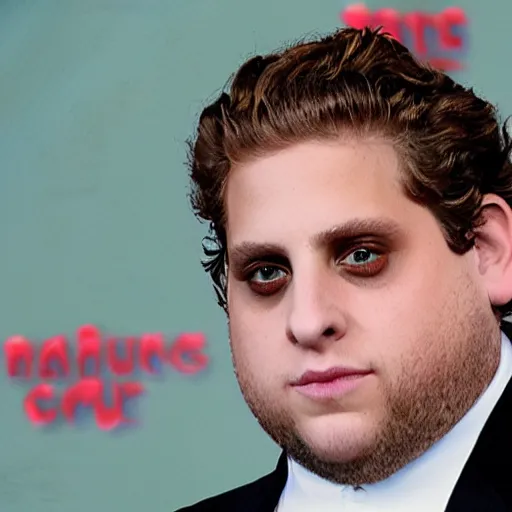 Prompt: Jonah Hill neverending torture. Jigoku Zoshi