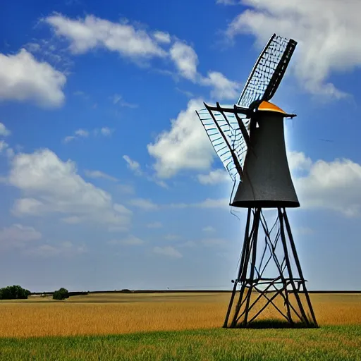 Prompt: windmill