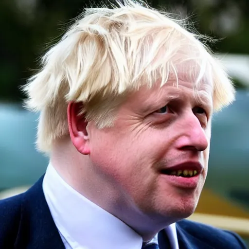 Image similar to boris johnson with a perfect hair cut