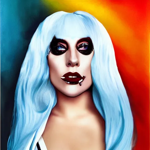 Prompt: lady gaga by Studio Ghibi