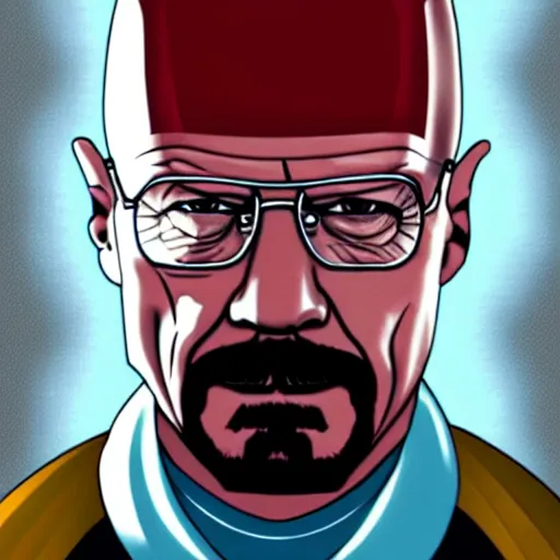 Image similar to Walter White as ironman