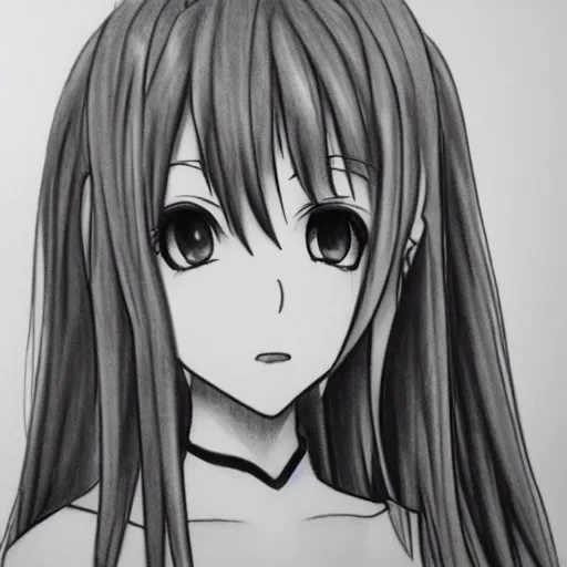 ArtStation - Anime girl drawing-saigonsouth.com.vn