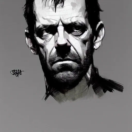 Image similar to portrait of Gregory House, dramatic lighting, illustration by Greg rutkowski, yoji shinkawa, 4k, digital art, concept art, trending on artstation