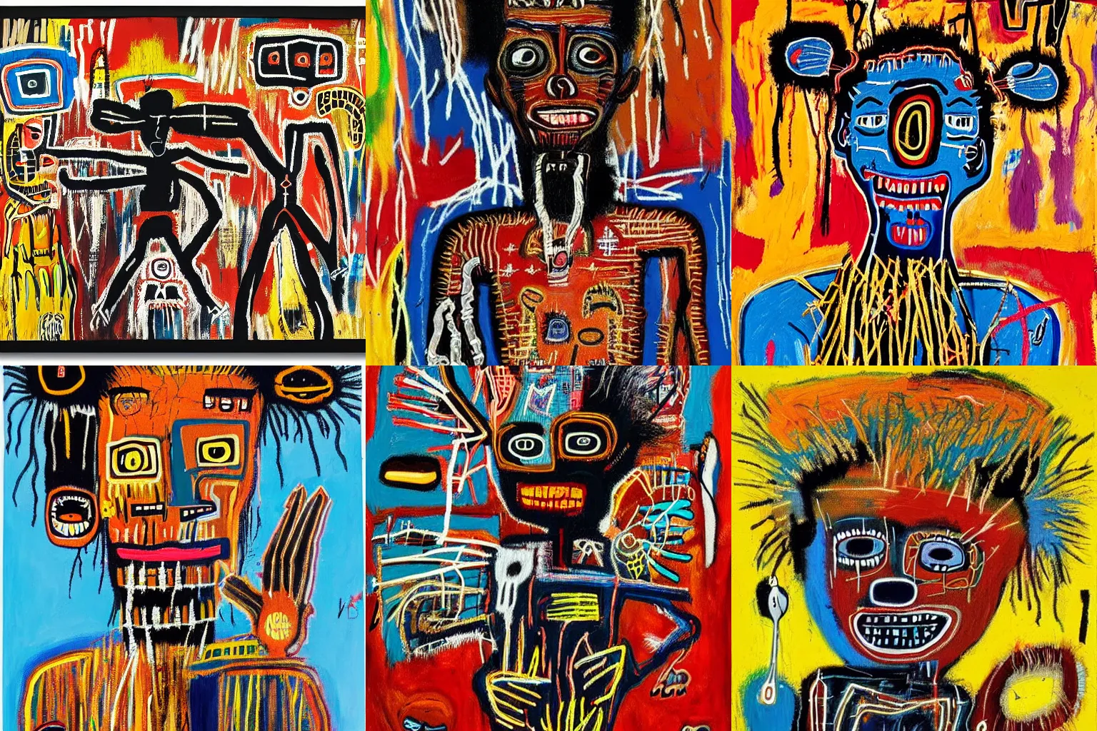 Image similar to extremely highly detailed African voodoo doll paintings by Jean-Michel Basquiat 4k insanely detailed and intricate, super detailed, 4k HDR high quality