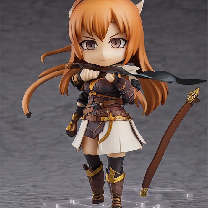 Image similar to Aela the Huntress, An anime Nendoroid of Aela the Huntress, figurine, detailed product photo