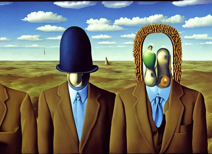 Image similar to surreal Magritte Dali