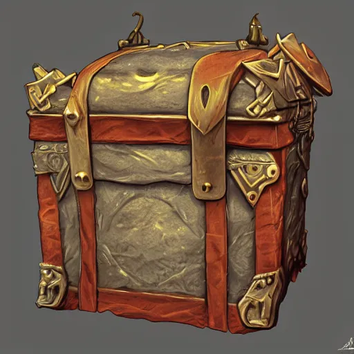 Image similar to chest of wonders, fantasy art, artstation, detailed