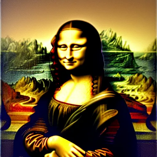 Prompt: mona lisa as a lion h 7 0 4