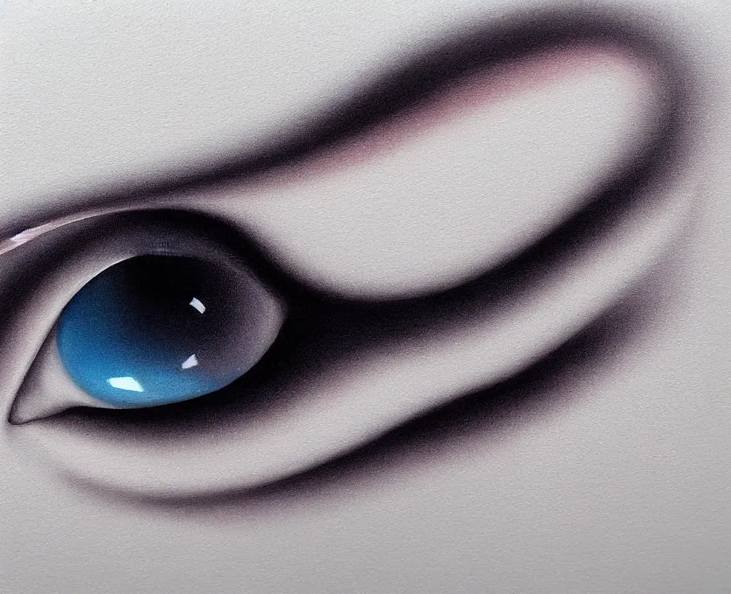 Image similar to beautiful matte airbrush of a glossy water drop dripping on a white background, inspired by 8 0's airbrush illustrations, art by pater sato