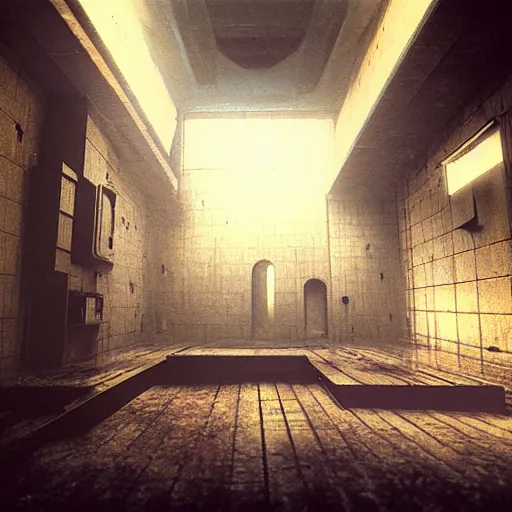 Prompt: detailed 3 d render of bladerunner interior room in yemen, artstation, beksinski, cinematic