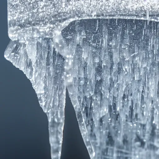 Image similar to see through clear sheet of ice sheet of ice in front of face behind ice 80mm eye close up