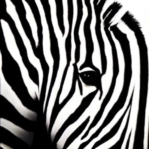 Prompt: laughing zebra. art by mark brooks