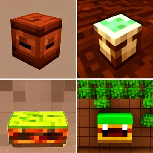 Creeper Minecraft Made Paper Real Life Stock Photo 2058235523