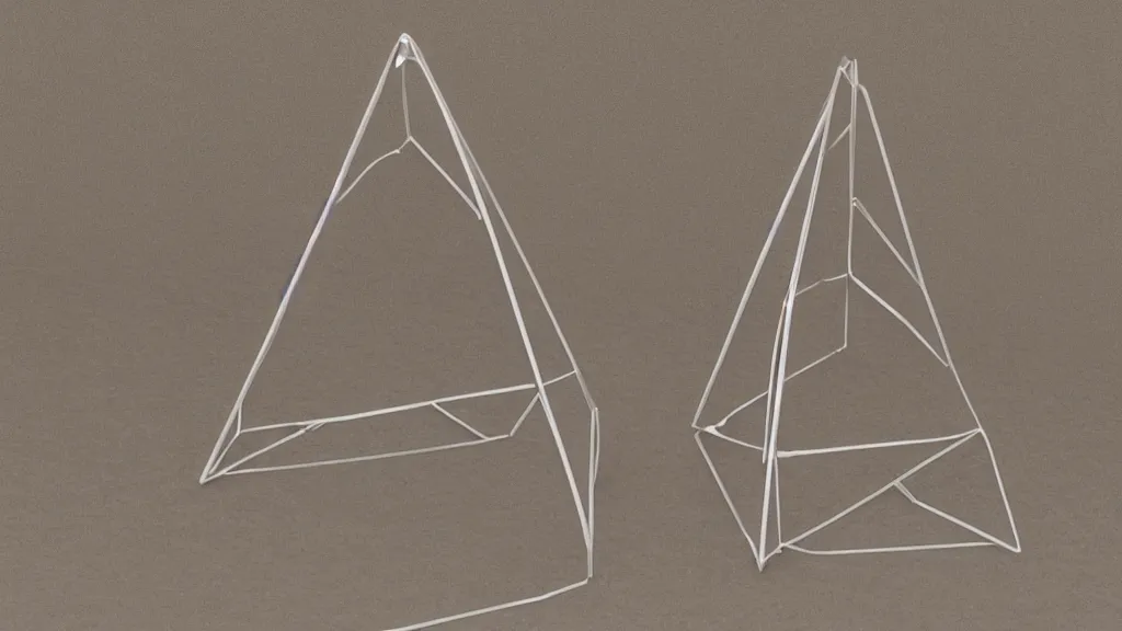 Image similar to wire - frame model astute campanile triangle ( s )