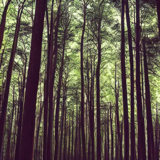 Image similar to a perfect photo of pine forest. Behance