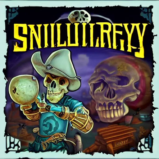 Prompt: skullduggery pleasant videogame