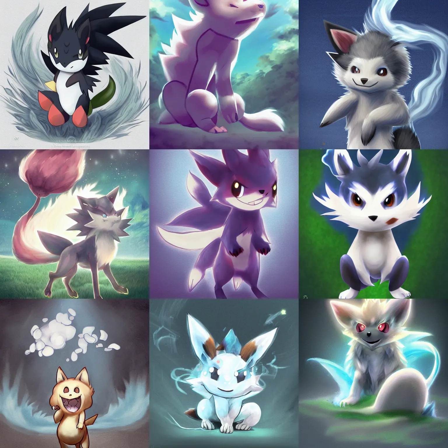 Pokemon Nature wolf