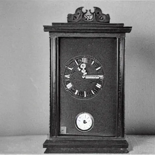 Image similar to vintage photo of a clock