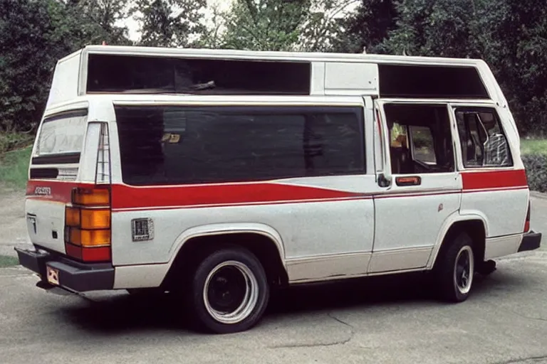 Image similar to the 8 0 s a - team van