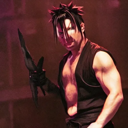 Image similar to Naruto as Till Lindemann