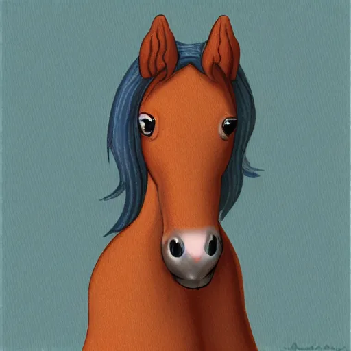 Image similar to anthropomorphic mare