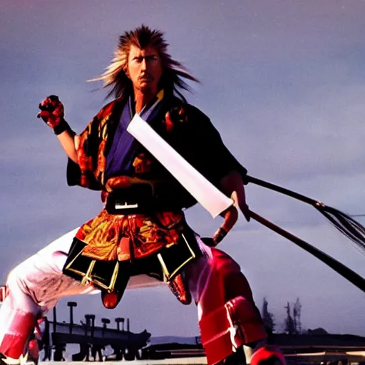 Prompt: samurai joe dirt photo