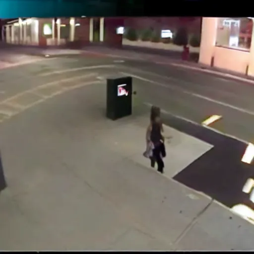 Prompt: The kidnapping Jessica Smith caught by a cctv camera